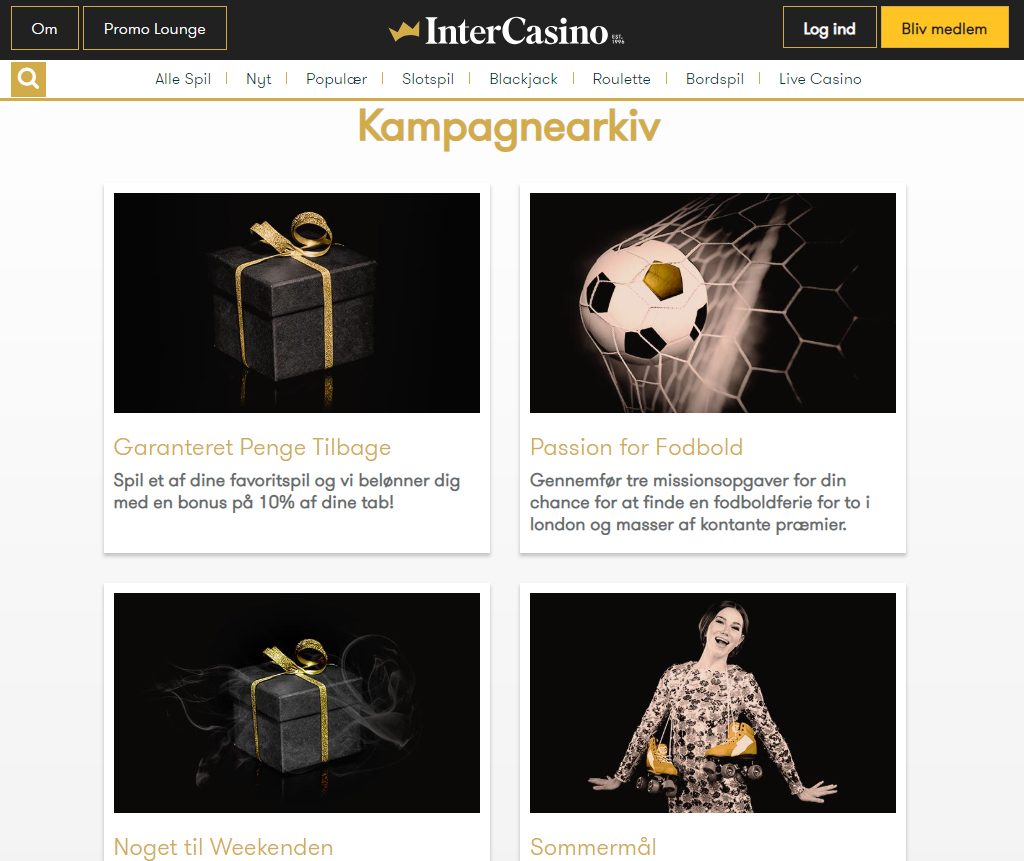 intercasino kampagner 