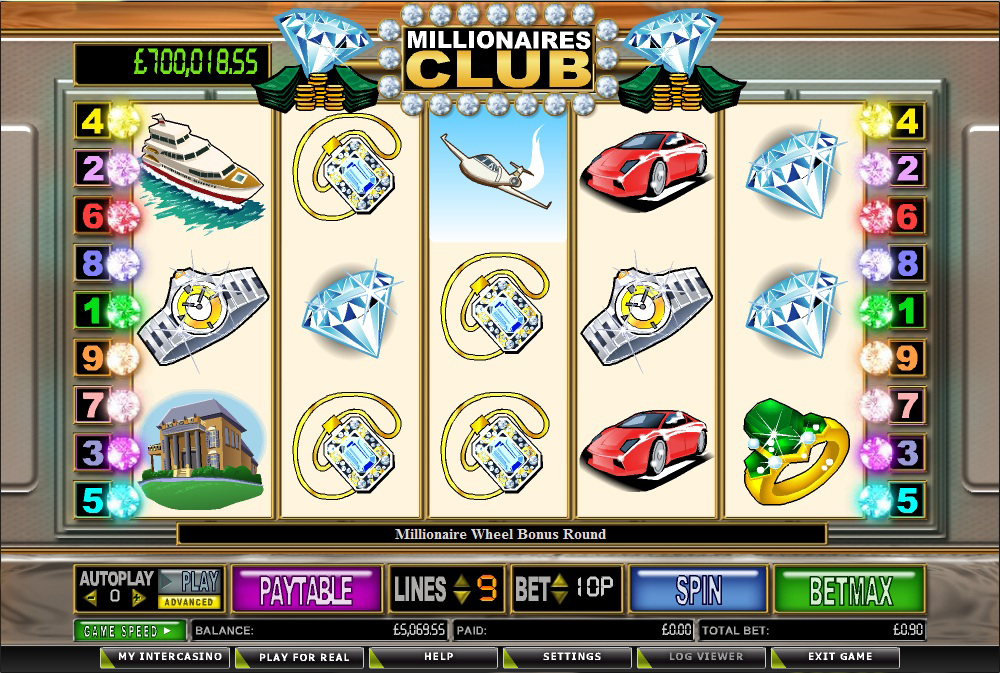 millionaires club slot 